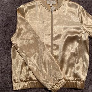 Anthropologie Satin Jacket